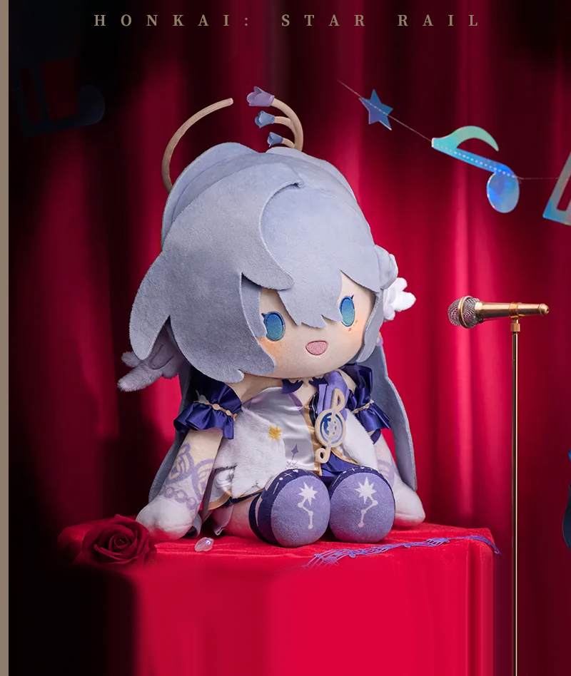 393-[Copy][Official Merch] Honkai: Star Rail Boothill Sitting Plush Doll