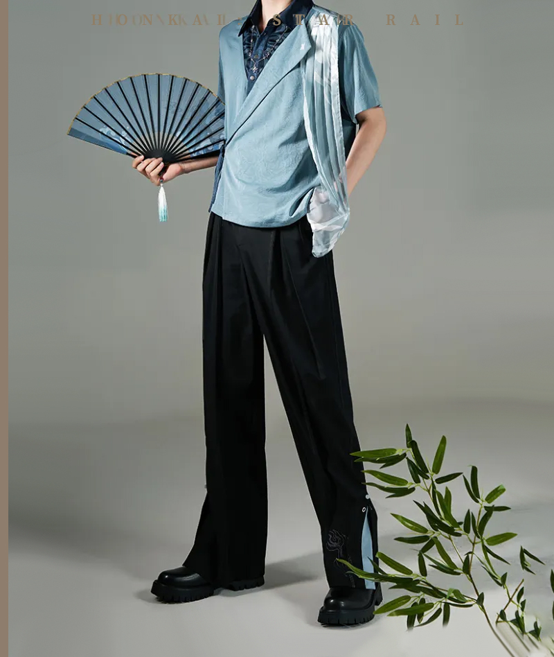 374-[Copy][Official Merch] Honkai Star Rail Feixiao Impression Folding fan