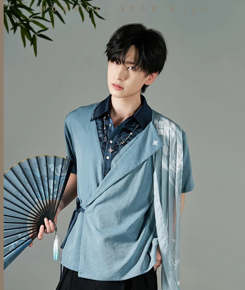 379-[Copy][Official Merch] Honkai Star Rail Feixiao Impression Folding fan
