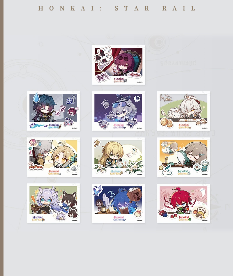 263-[Copy]HSR Sunday Collection Badge & Acrylic Shikishi Board