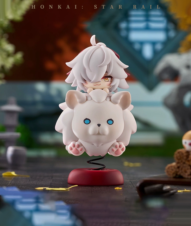 [Official Merch] HSR Jing Yuan Happy Shake Chibi Figure