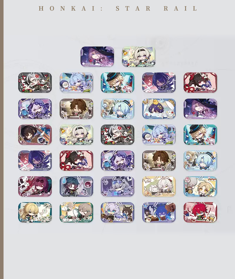 143-[Copy]HSR Cyrene Collection: Love Badge, Stand & Metal Bookmark