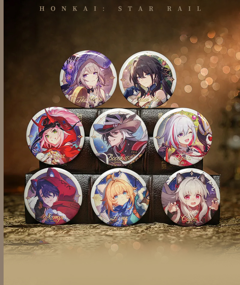 407-[Copy][Official Merch] Honkai: Star Rail Chibi Stand Adventures on the Astral Express