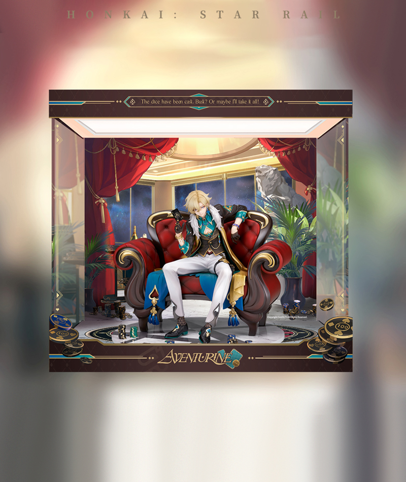 [Official Merch] HSR Aventurine 1/7 Scale Figure Display Box