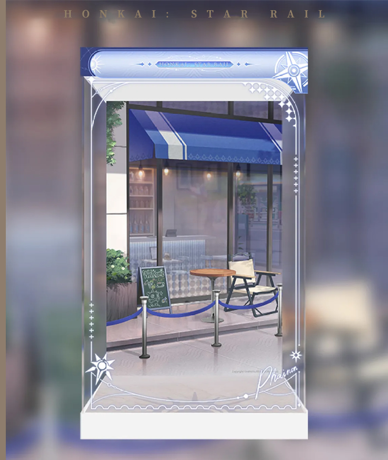 [Official Merch] HSR Phainon 1/8 Scale Figure Display Box (Astral Express World Tour Ver.)