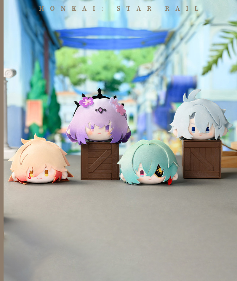 [Official Merch] HSR Plush Charm Big Head Series