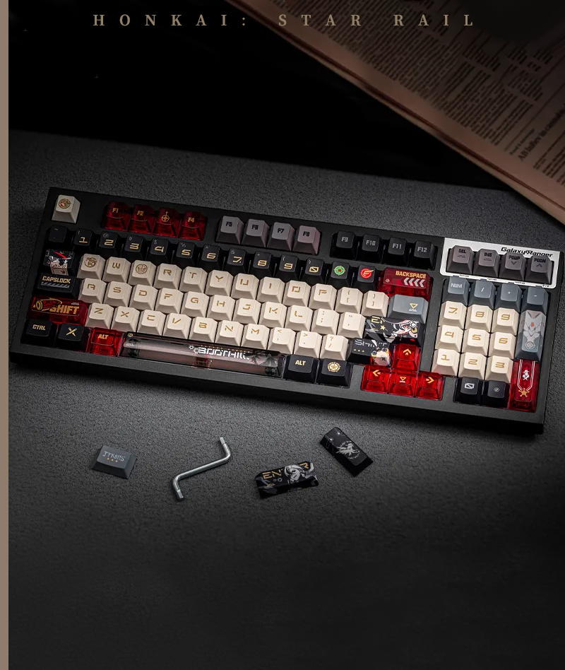 [Official Merch]  Honkai: Star Rail Boothill Mechanical Keyboard