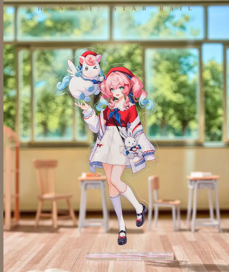 Official HSR x White Rabbit Creamy Candy Collab Merch: Anaxa & Hyacine  & Acrylic Stand
