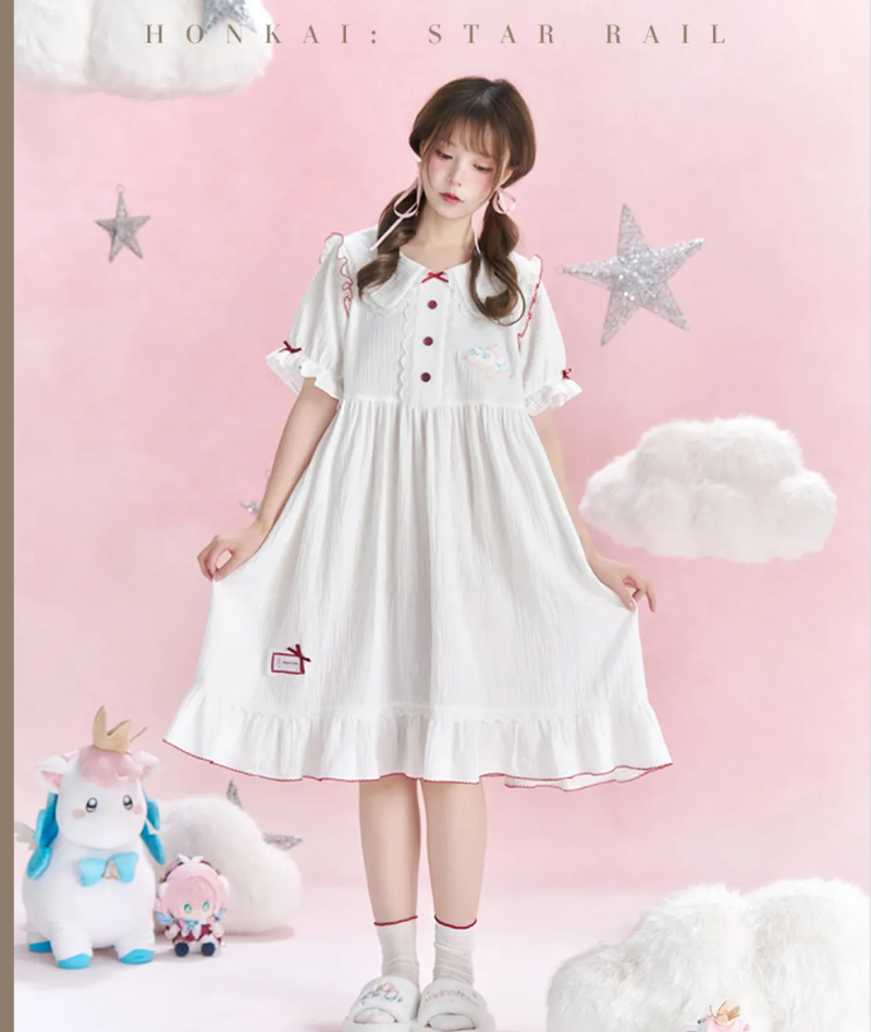 [Official Merch] Honkai Star Rail Hyacine Impression Nightdress
