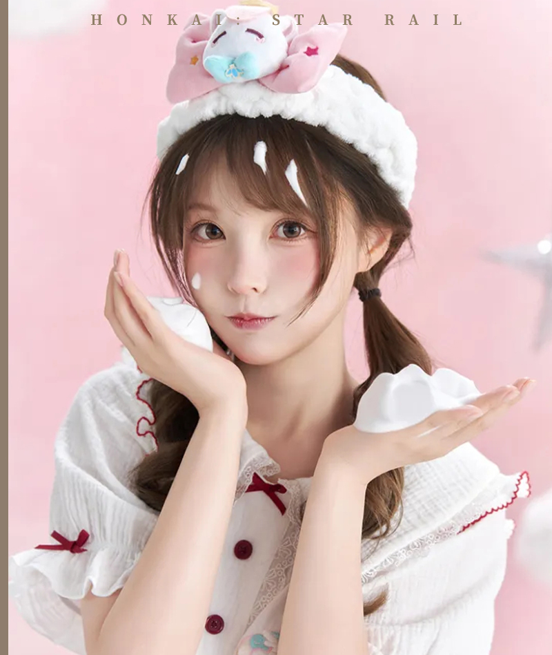 [Official Merch] Honkai Star Rail Hyacine Impression Plush Headband