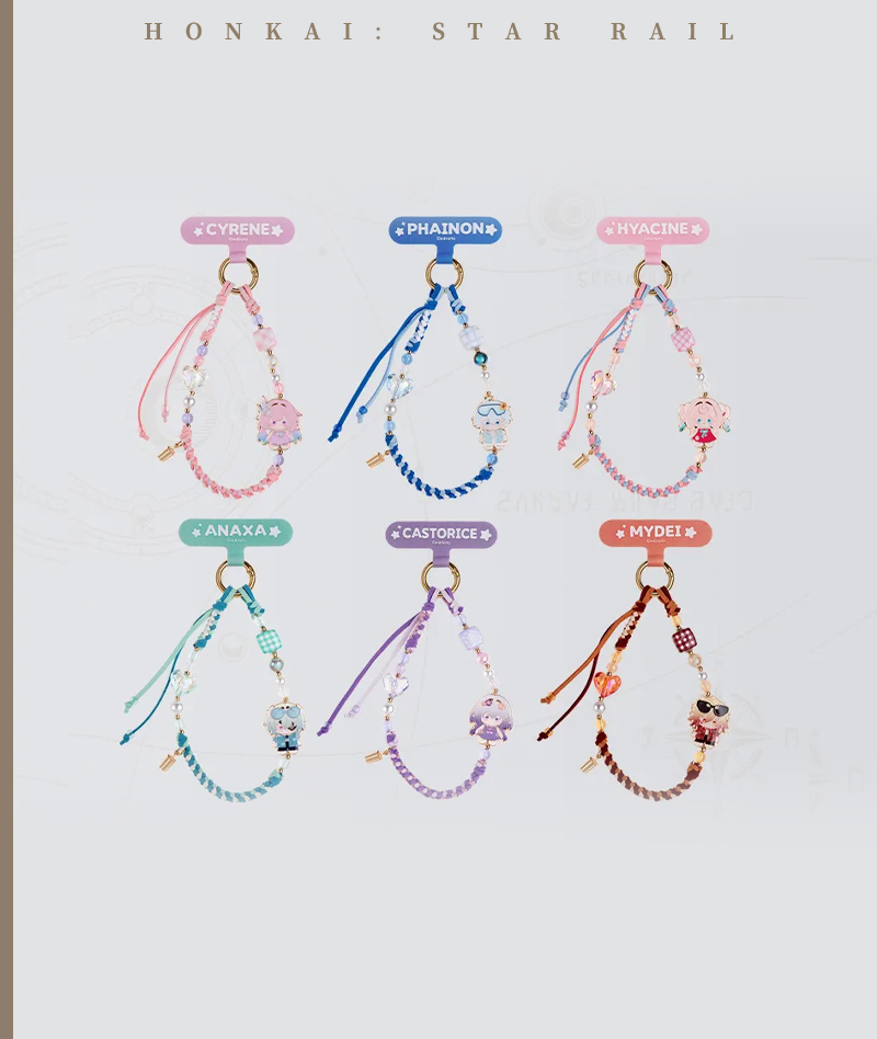 [Official Merch] HSR Seasonal Doll Series Vol. 2: Phone Charm Strap Blind Box