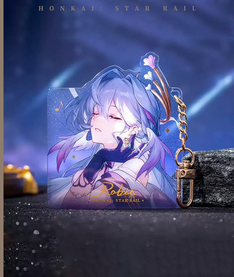 [Official Merch] Honkai: Star Rail Echoes of the Stars Robin Keychain