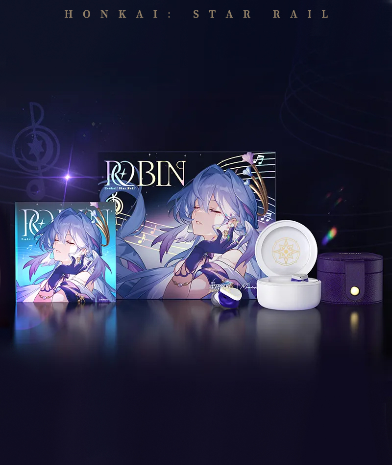 [Official Merch] HSR x Moondrop Robin Bluetooth Earphones