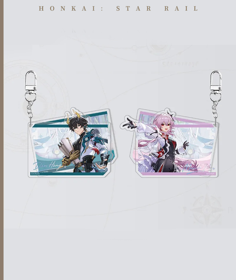 [Official Merch] Honkai: Star Rail Autumn Festival Series Acrylic Keychain