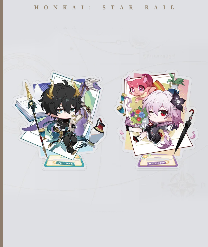 [Official Merch] Honkai: Star Rail Autumn Festival Series Chibi Standee