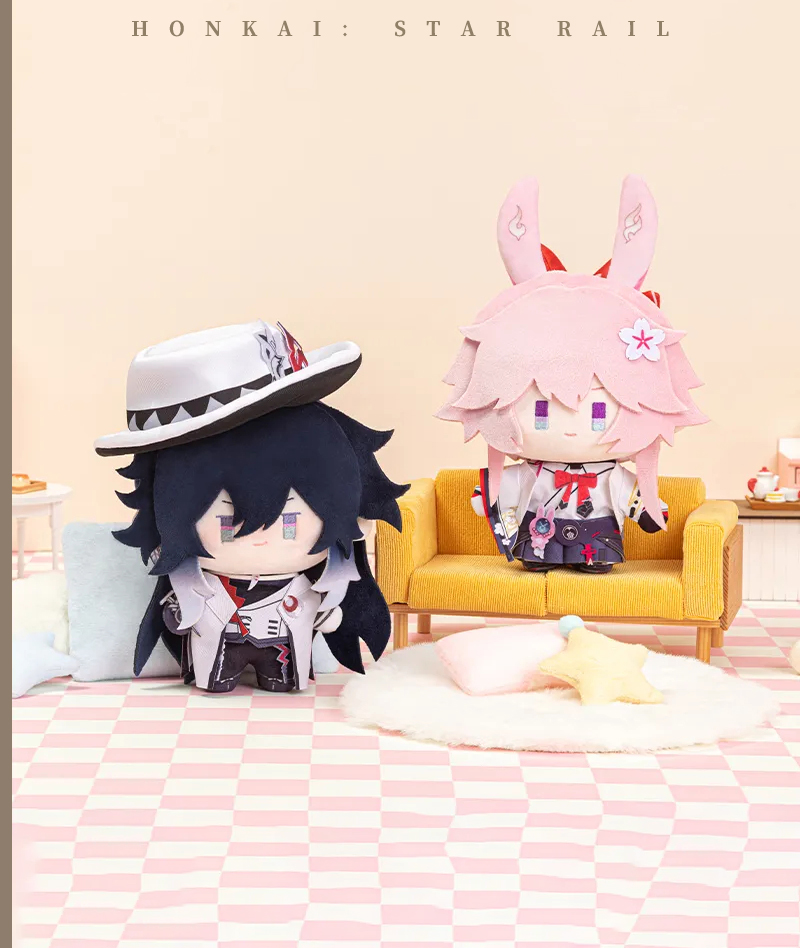 [Official Merch] HSR Chibi Plushie Doll Character