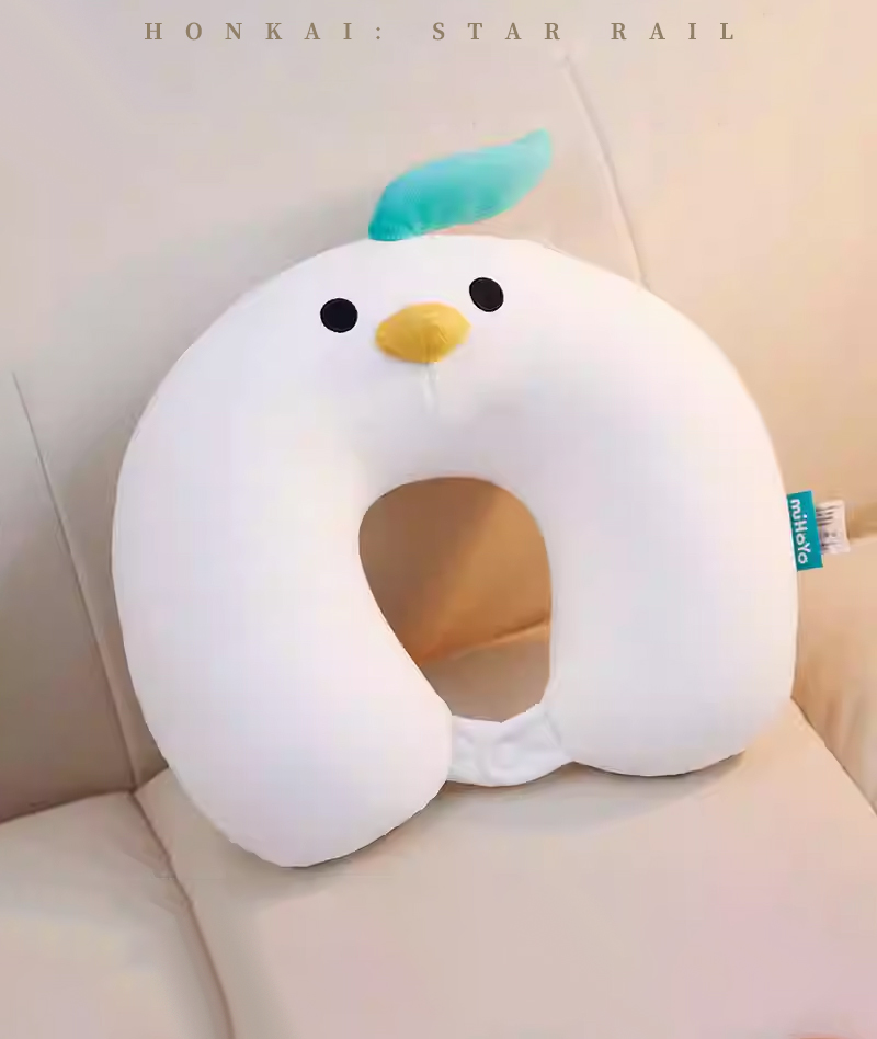 [Official Merch] HSR Qingque 2-in-1 Neck Pillow / Plushie