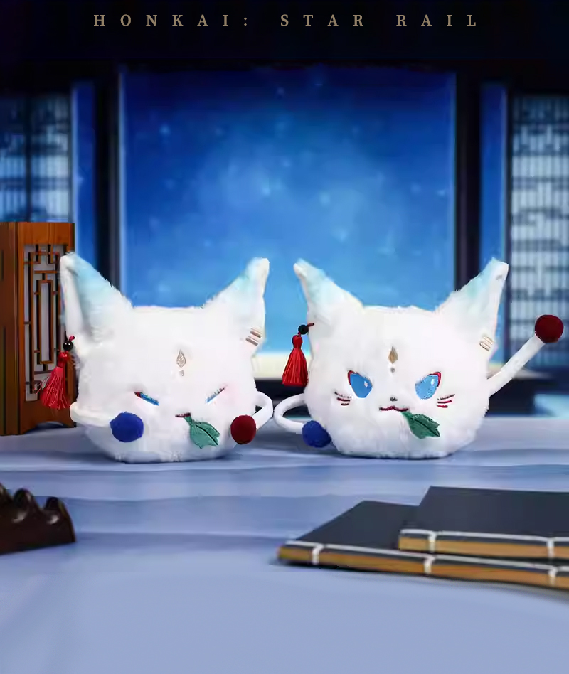 [Official Merch] HSR Feixiao Foxhero Dango Plush Toys