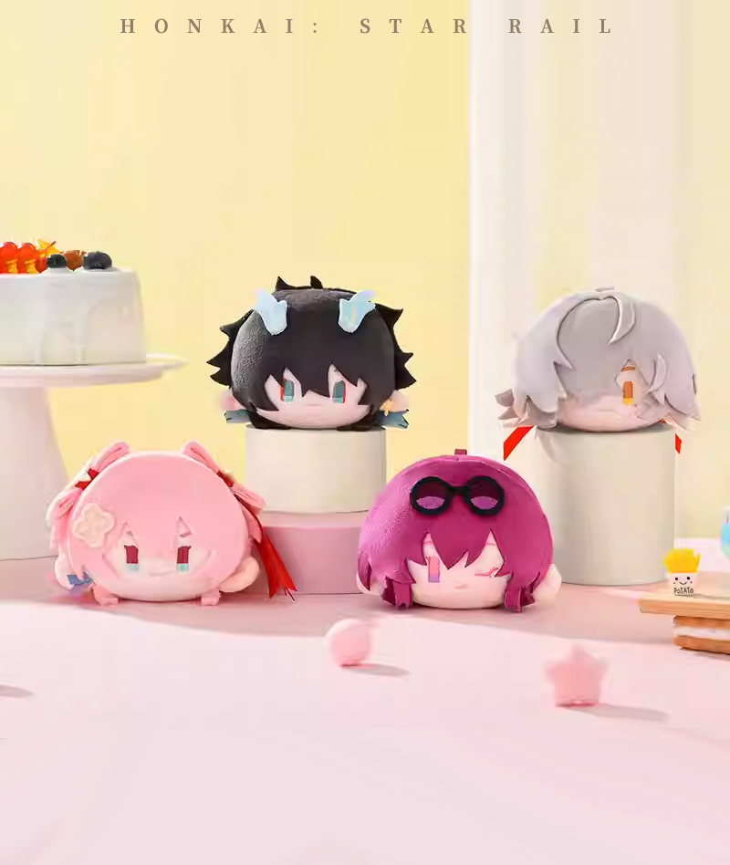 [Official Merch] HSR Plush Charm Big Head Series