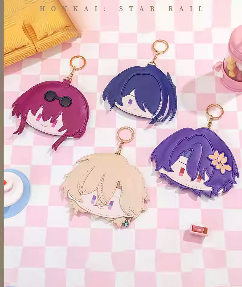 [Official Merch] HSR Chibi Character PU Card Holder