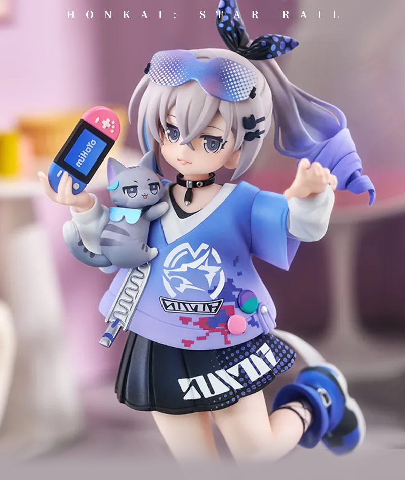 [Official Merch] Honkai: Star Rail Chibi Cat Series Silver Wolf Scale Figure