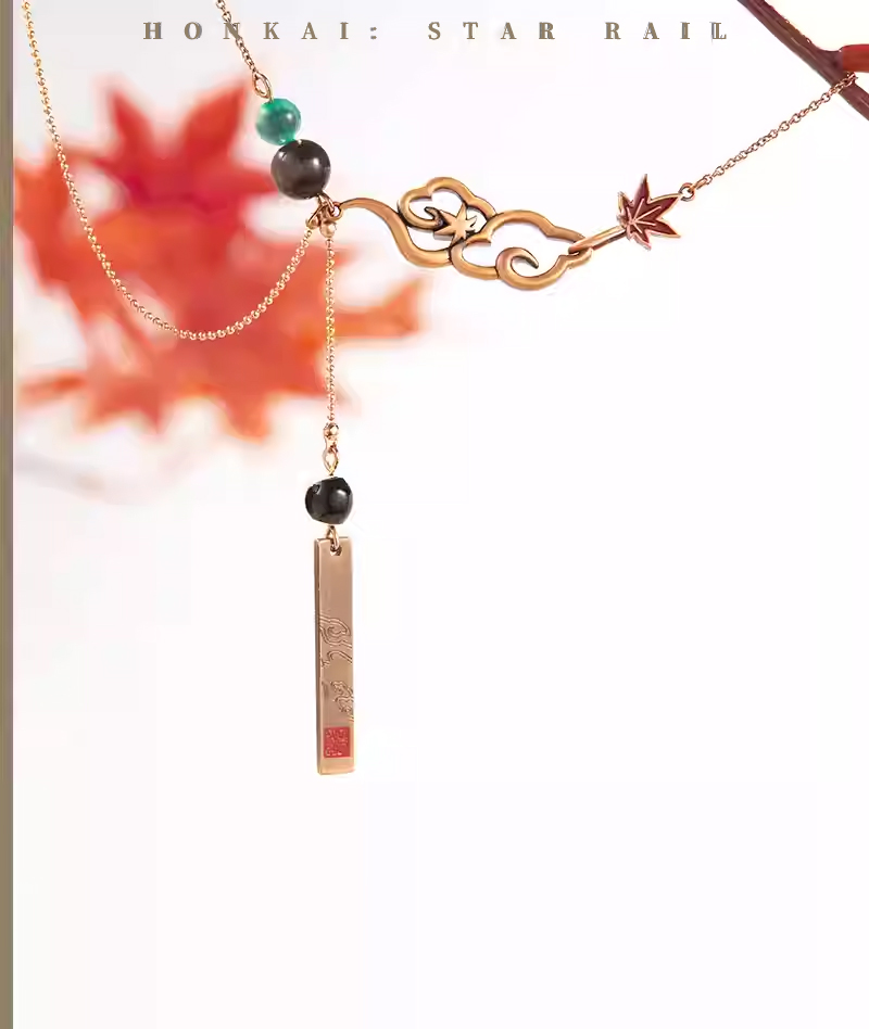 [Official Merch] Honkai: Star Rail Dan Heng Impression Necklace & Ear Cuffs