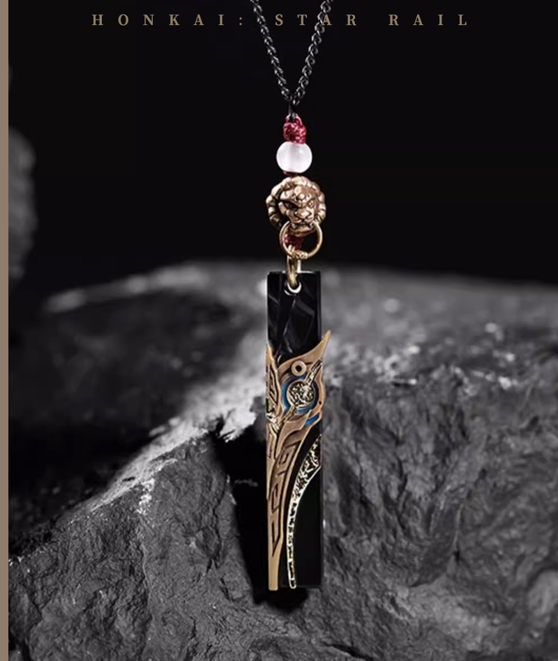 [Official Merch] HSR Jing Yuan Impression Necklace & Bracelet