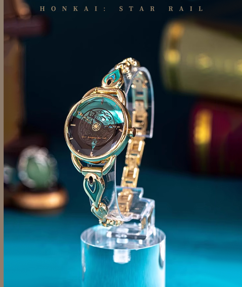 [Official Merch] HSR Aventurine Impression Watch