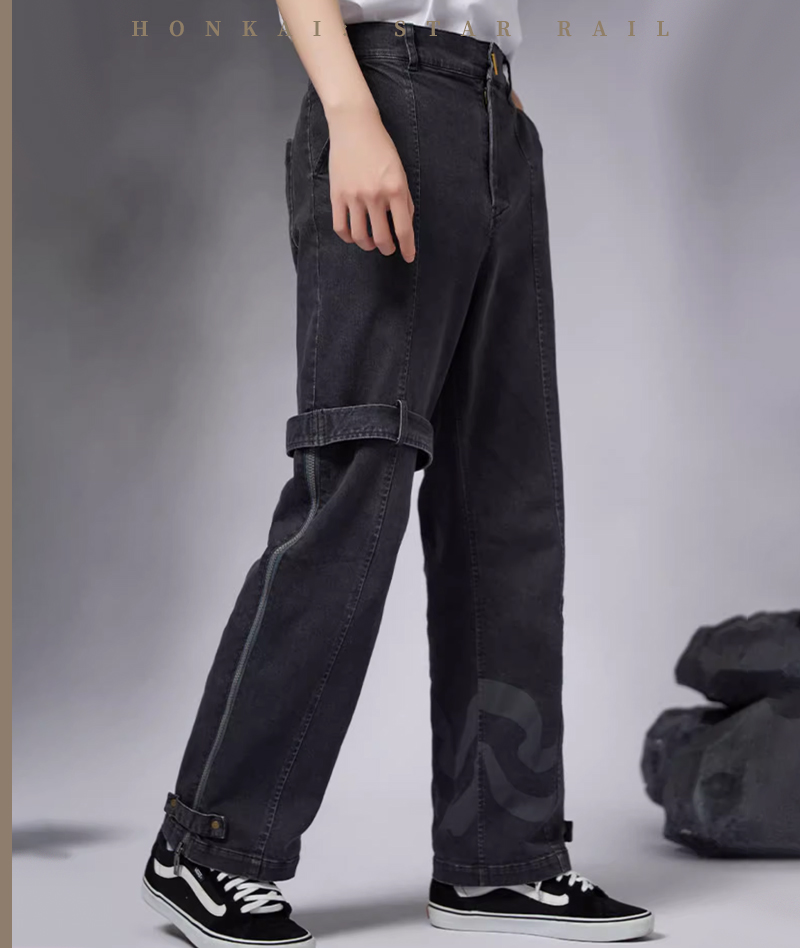 [Copy][Official Merch] HSR Dan Heng Impression Jeans