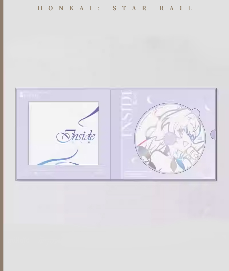[Official Merch] Honkai Star Rail Robin "INSIDE" CD Album