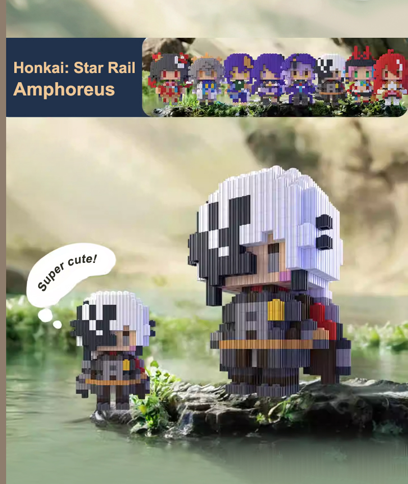 Honkai: Star Rail Galaxy Series Character Building Block Figures