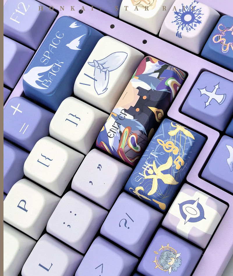 Honkai: Star Rail Sunday Keycap Set PBT Keyboard Caps