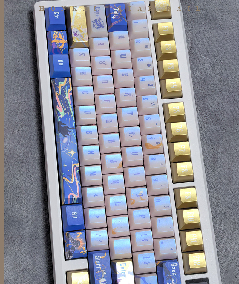 Honkai: Star Rail Sunday 2.0 Pearlescent PBT Keycap Set - Cherry Profile