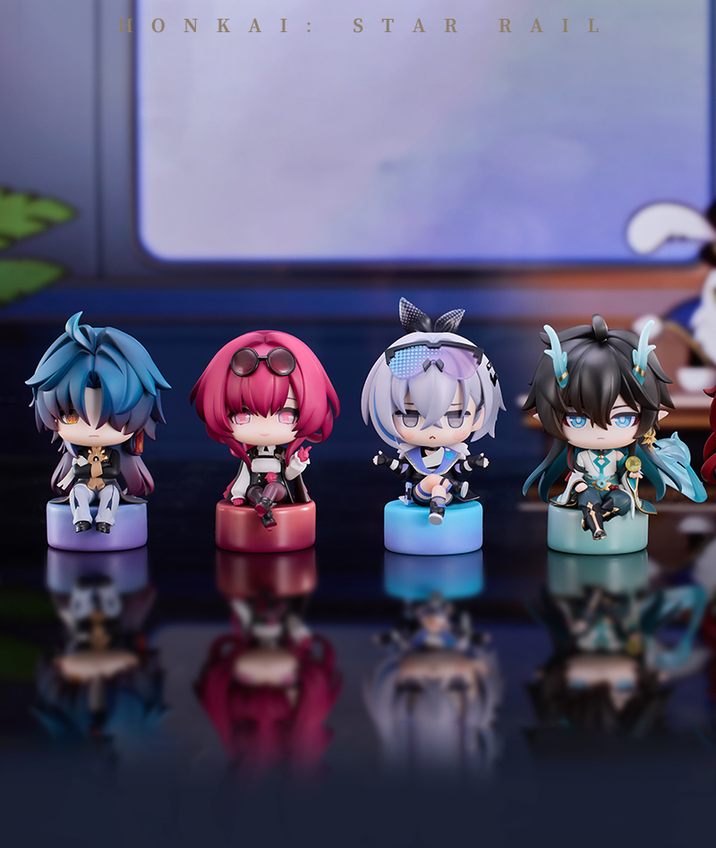 [Official Merch] Honkai: Star Rail Owlbert’s Reception Room Mini Chibi Figures
