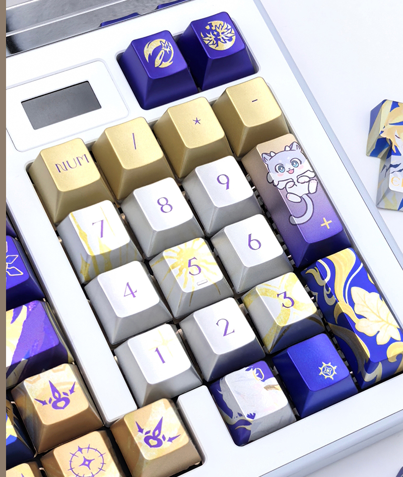 HSR Phainon Metallic Finish Keycap Set - Cherry Profile