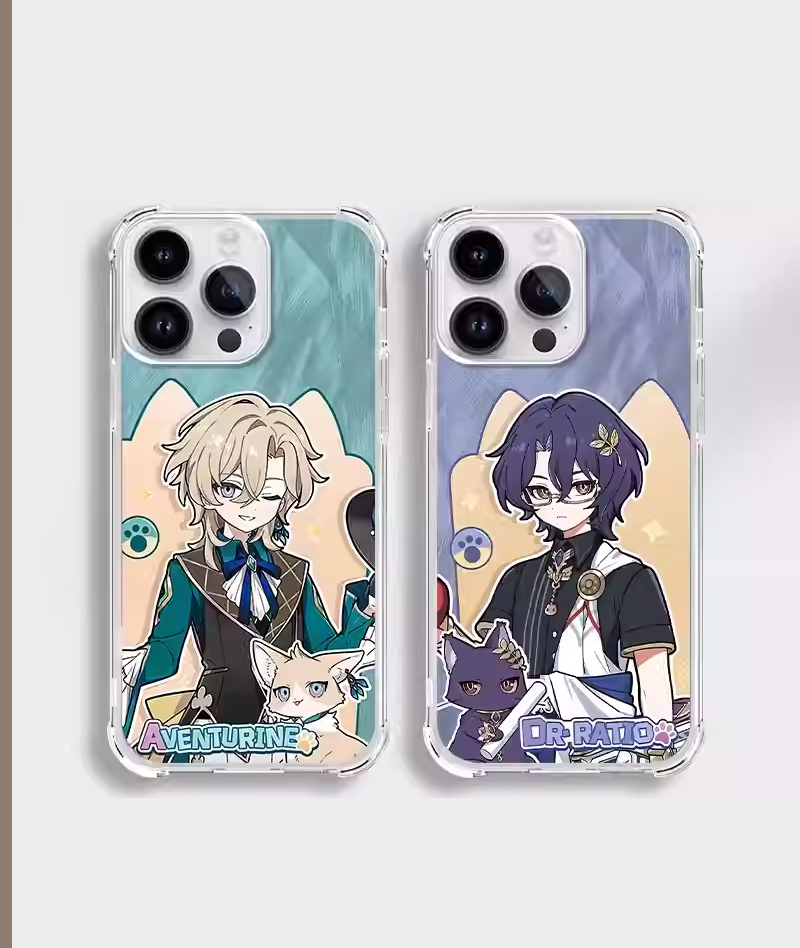 Honkai: Star Rail  Aventurine & Sparkle Phone Case