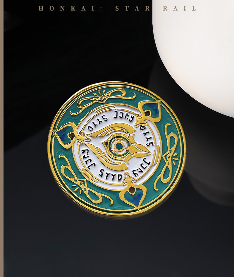 Honkai: Star Rail Aventurine Chips Ornaments