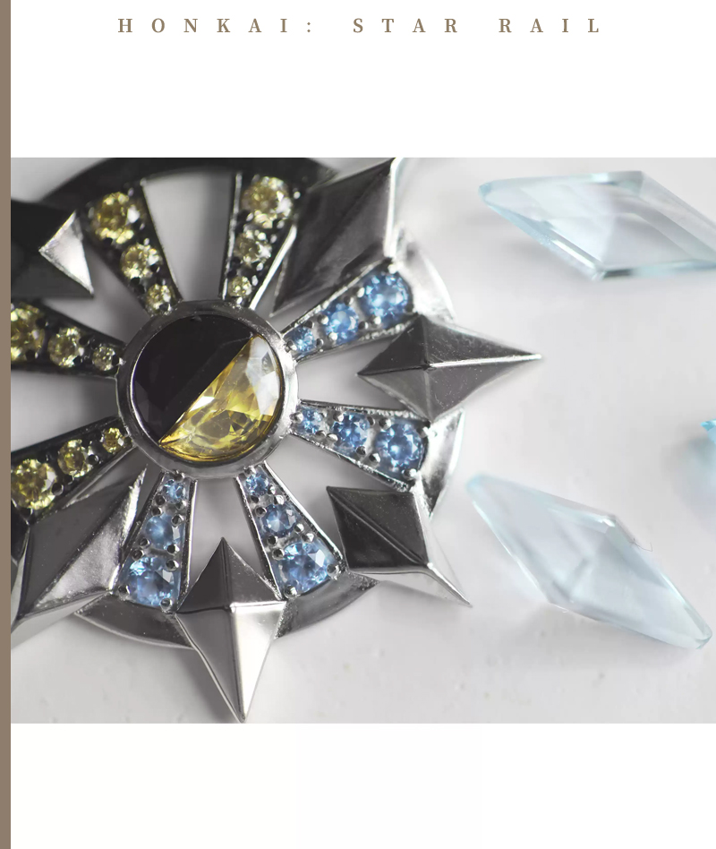 Honkai: Star Rail Phainon Pendant Necklace 925 Sterling Silver