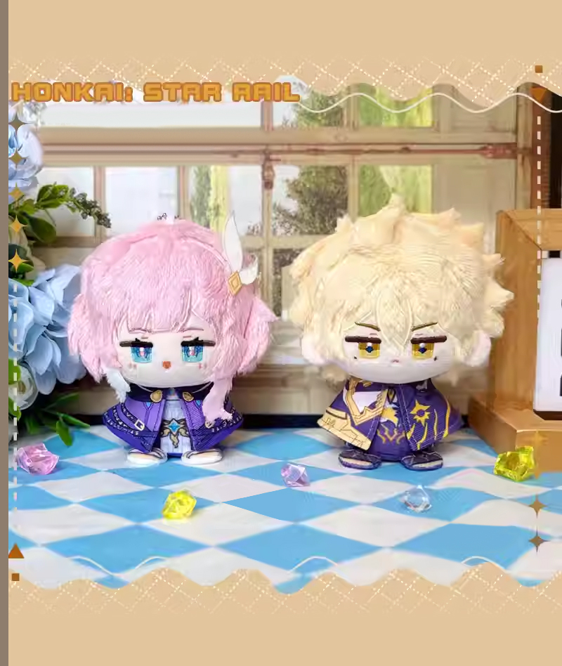 Honkai: Star Rail Phainon Cyrene Sitting Plush Doll