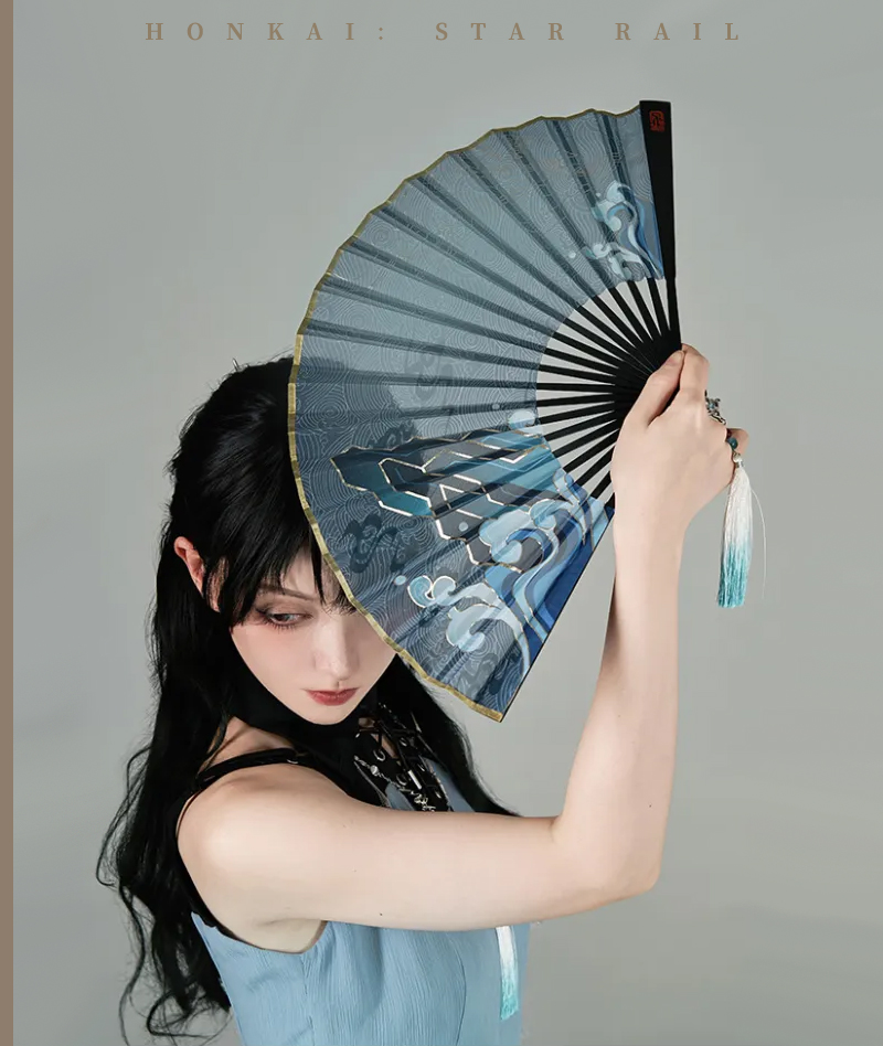 [Official Merch] Honkai Star Rail Feixiao Impression Folding fan