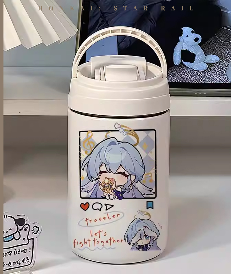 Honkai: Star Rail Robin Aventurine Thermos Water Bottles
