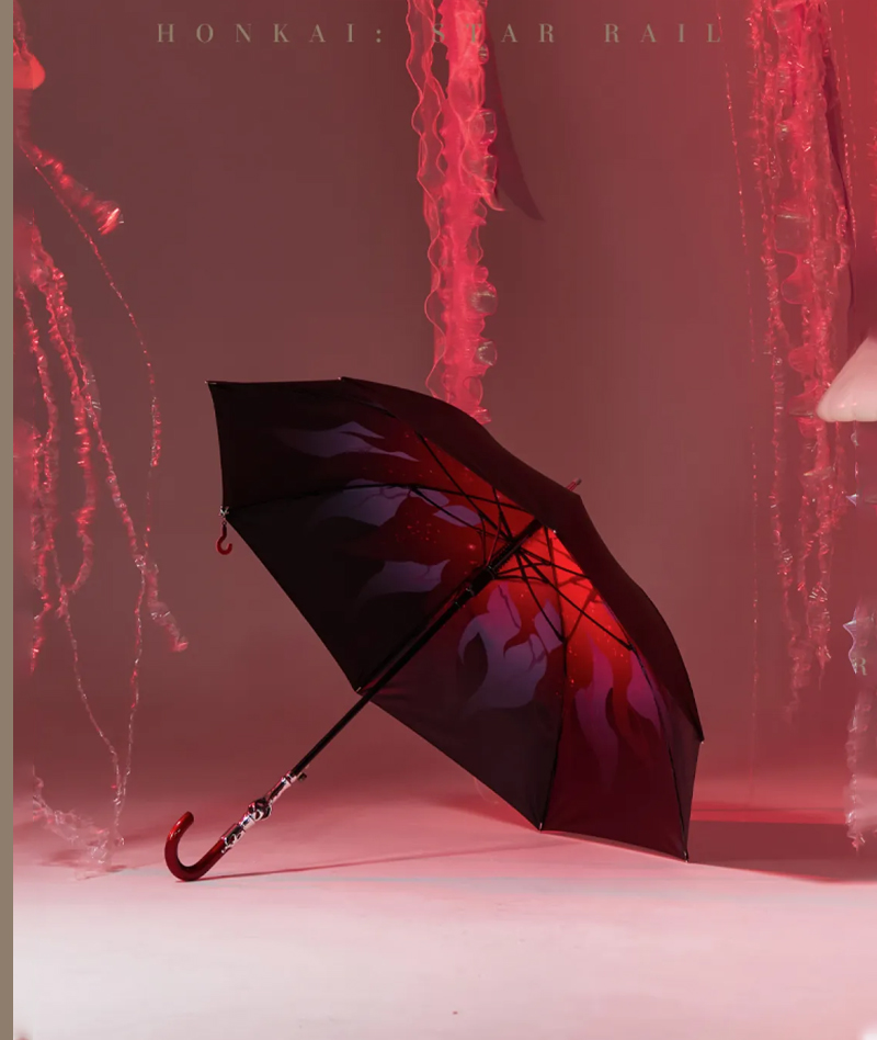 [Official Merch] HSR Evernight Impression Long-Handle Umbrella