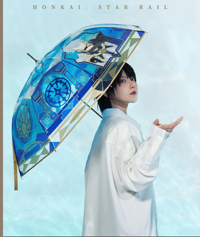 [Official Merch] HSR As I've Written Phainon Long-Handle Umbrella