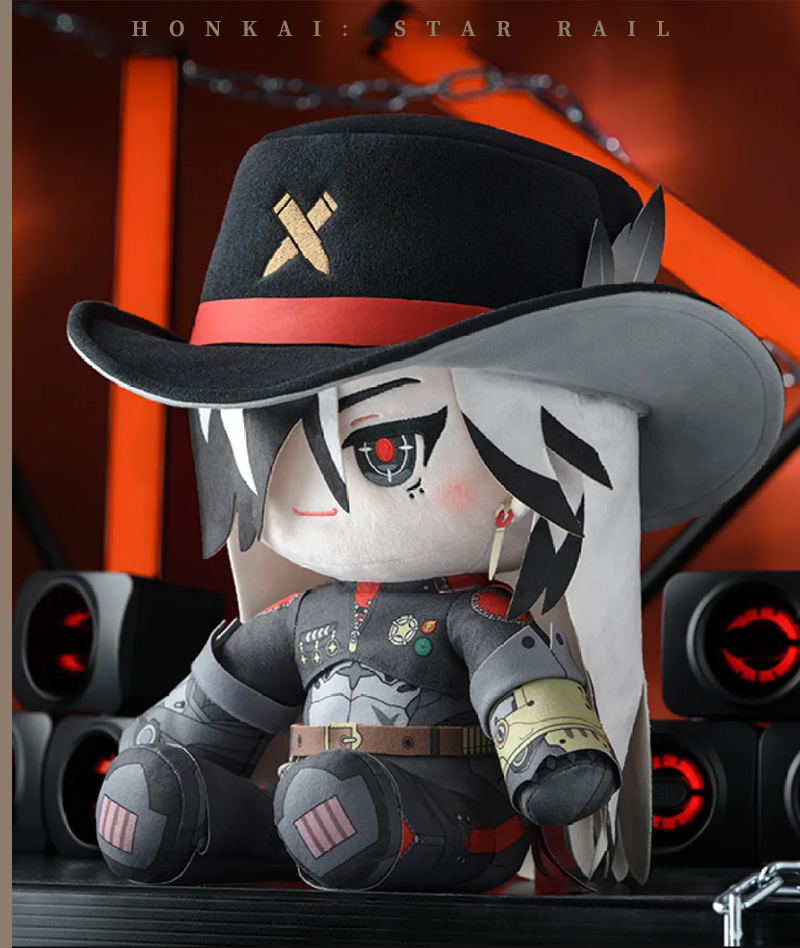 [Official Merch] Honkai: Star Rail Boothill Sitting Plush Doll