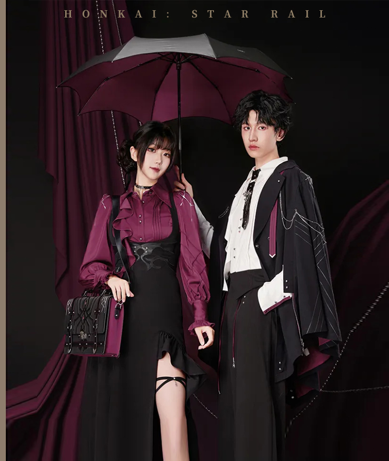 [Official Merch] Honkai: Star Rail Kafka Impression Folding Umbrella