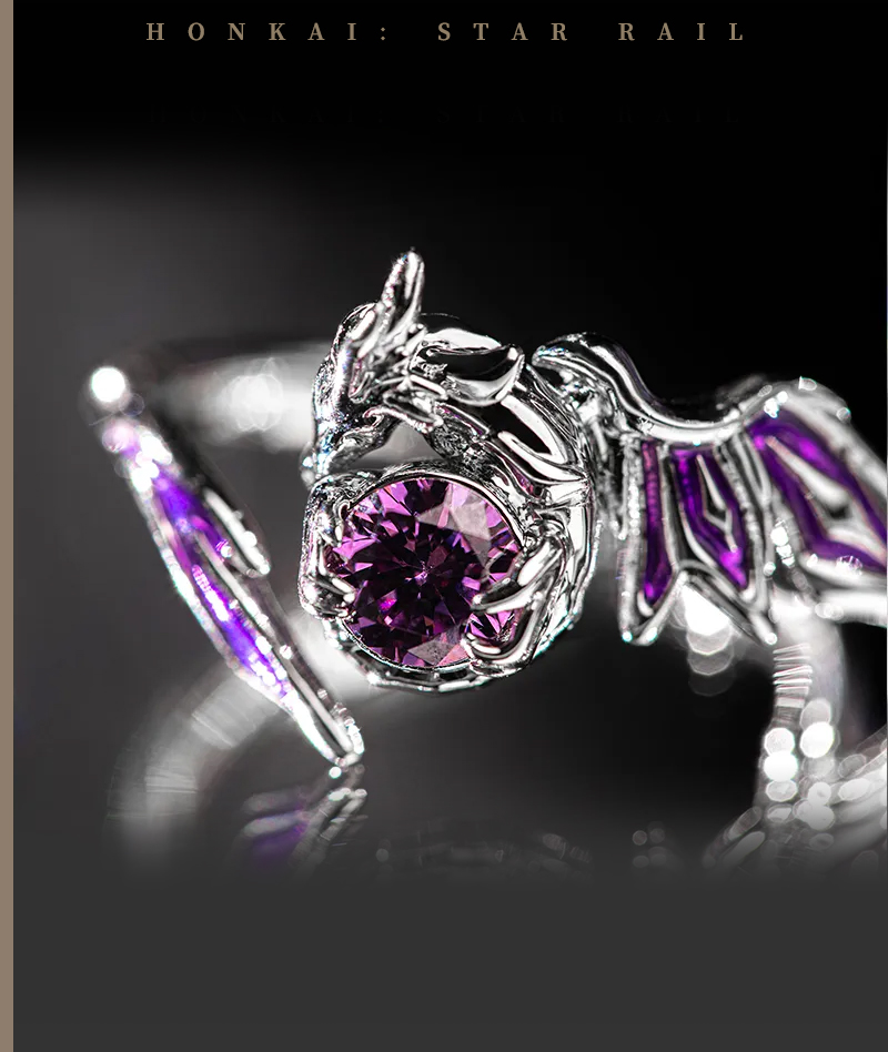 [Official Merch] Honkai Star Rail Castorice Impression Ring Death Titan Pollux