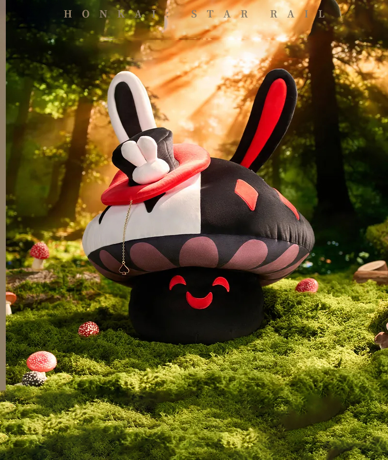 465-[Copy][Official Merch] Honkai: Star Rail Bunny Mushroom & Mushroom Bunny Series Embroidered Badge