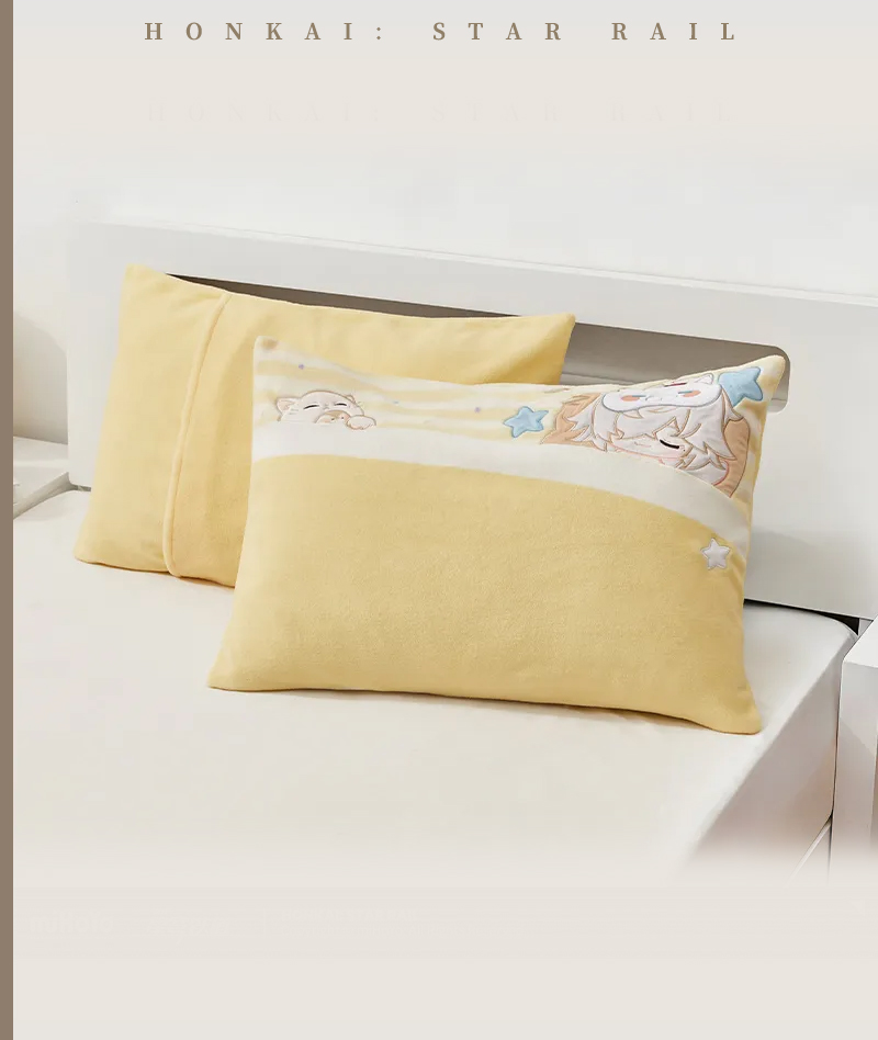 [Official Merch] Honkai: Star Rail Pillowcase - Boys Dormitory Series