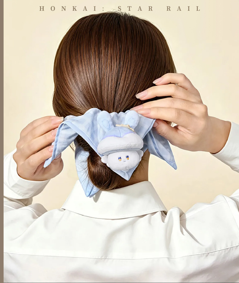 [Official Merch] Honkai: Star Rail Bunny Mushroom & Mushroom Bunny Series Plush Scrunchie