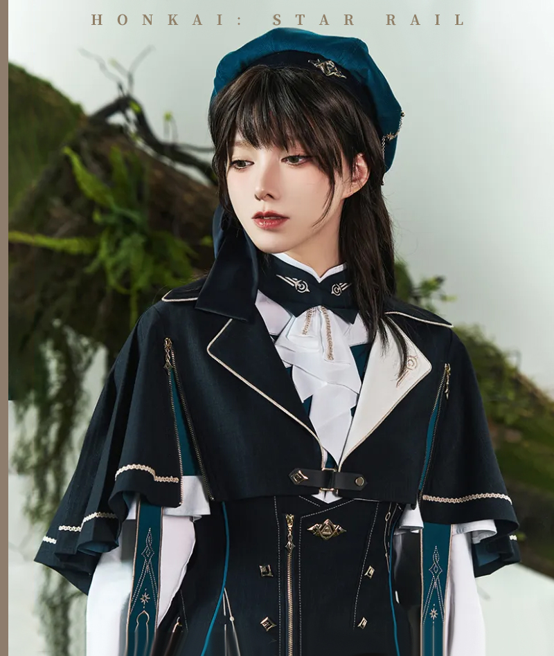 477-[Copy][Official Merch] HSR March 7th Impression Clothing Beret